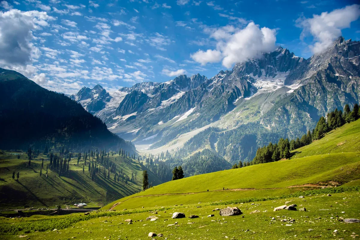 Kashmir mountain valley